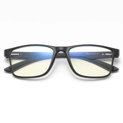 Ochelari De Calculator Barbati Techsuit F2388, Anti-Blue Light, Negri Gri