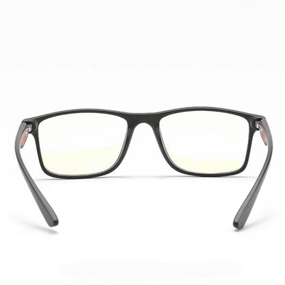 Ochelari De Calculator Barbati Techsuit F2388, Anti-Blue Light, Negri Rosii