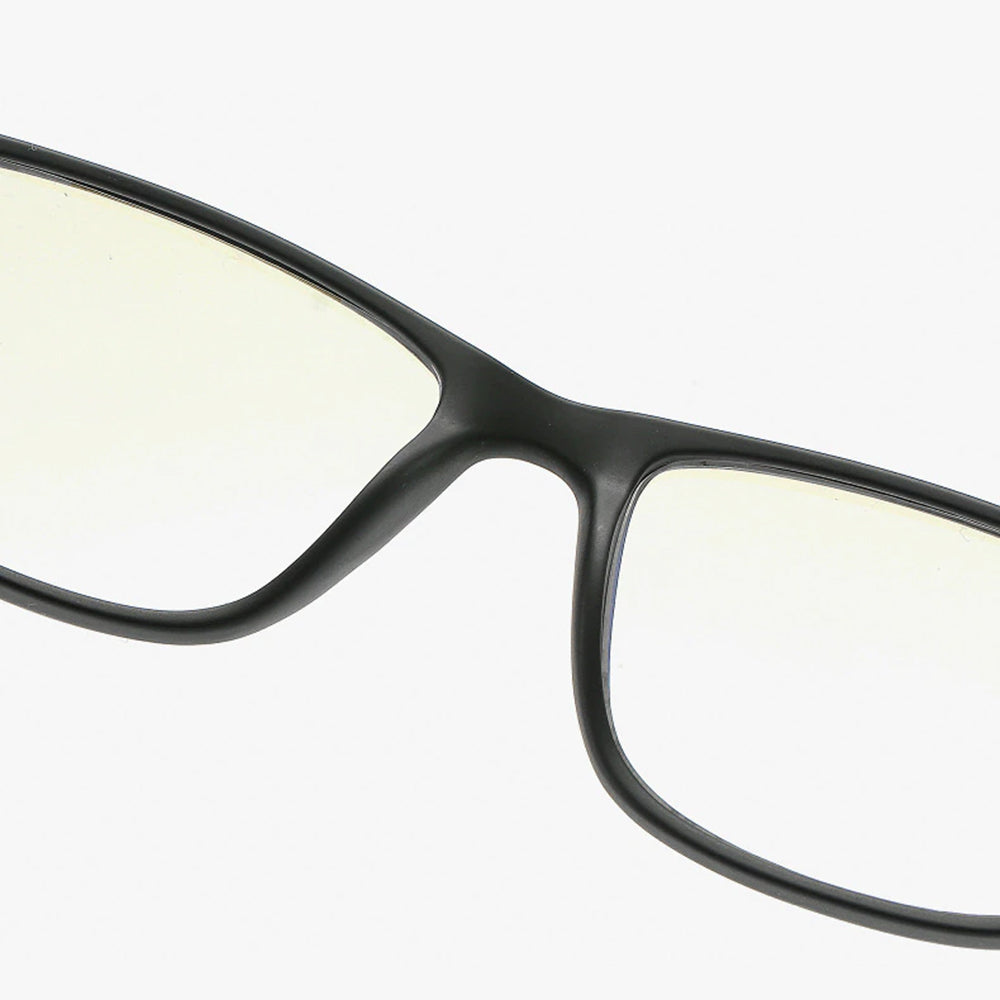 Ochelari De Calculator Barbati Techsuit F2388, Anti-Blue Light, Negri Rosii