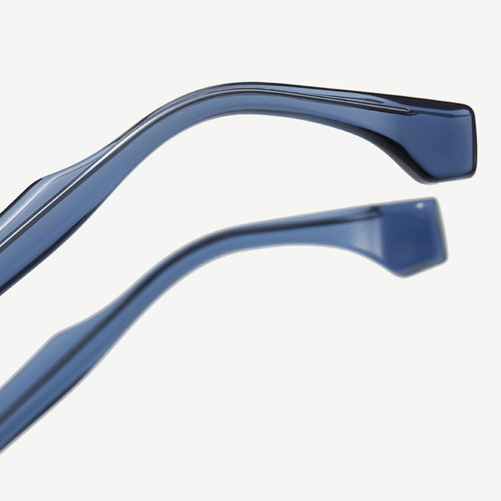 Ochelari De Calculator Barbati Techsuit LS084, Anti-Blue Light, Albastrii Transparenti