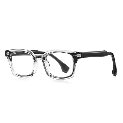 Ochelari De Calculator Barbati Techsuit LS084, Anti-Blue Light, Negri Transparenti