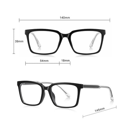 Ochelari De Calculator Barbati Techsuit LS091, Anti-Blue Light, Negri