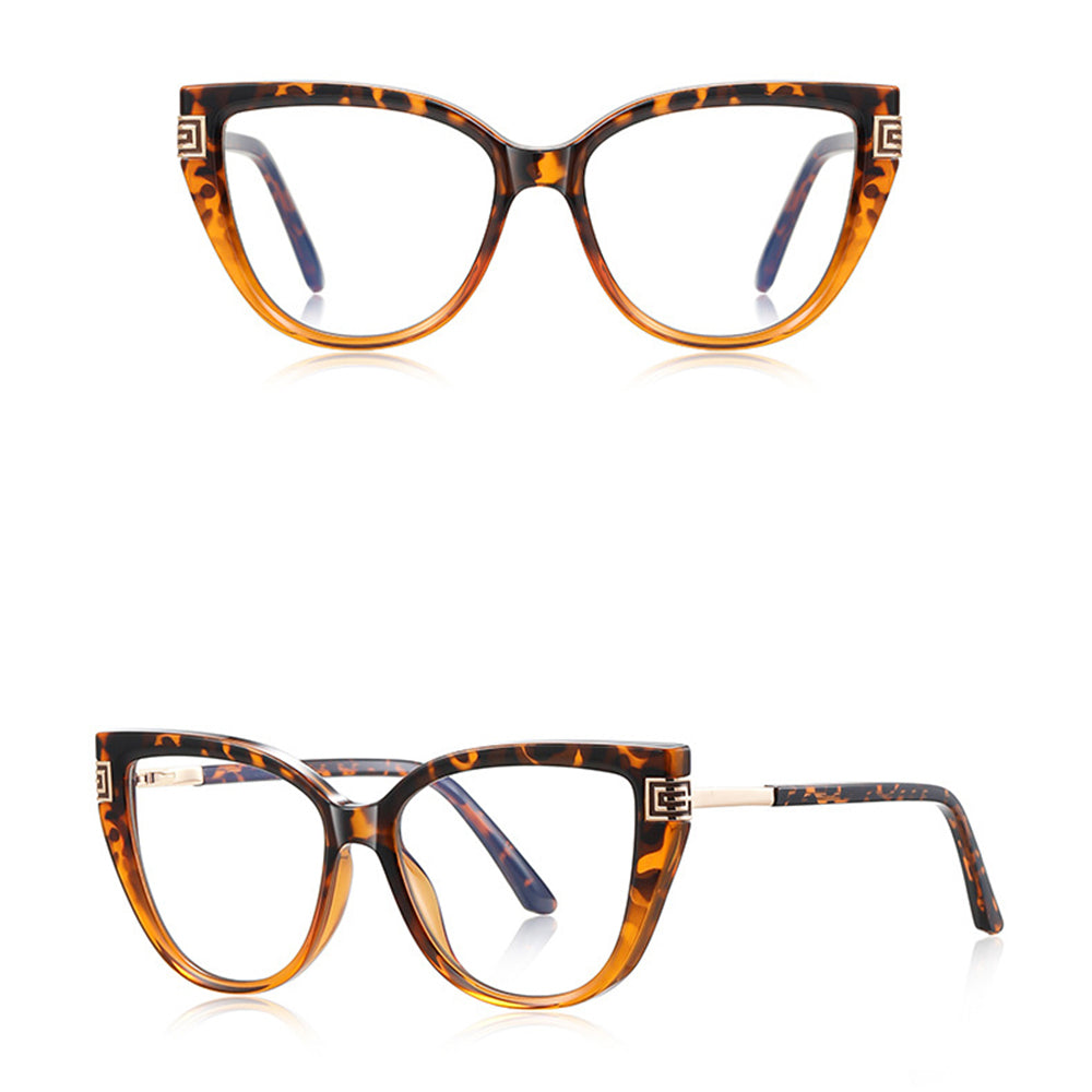 Ochelari De Calculator Dama Techsuit 2259, Anti-Blue Light, Maro