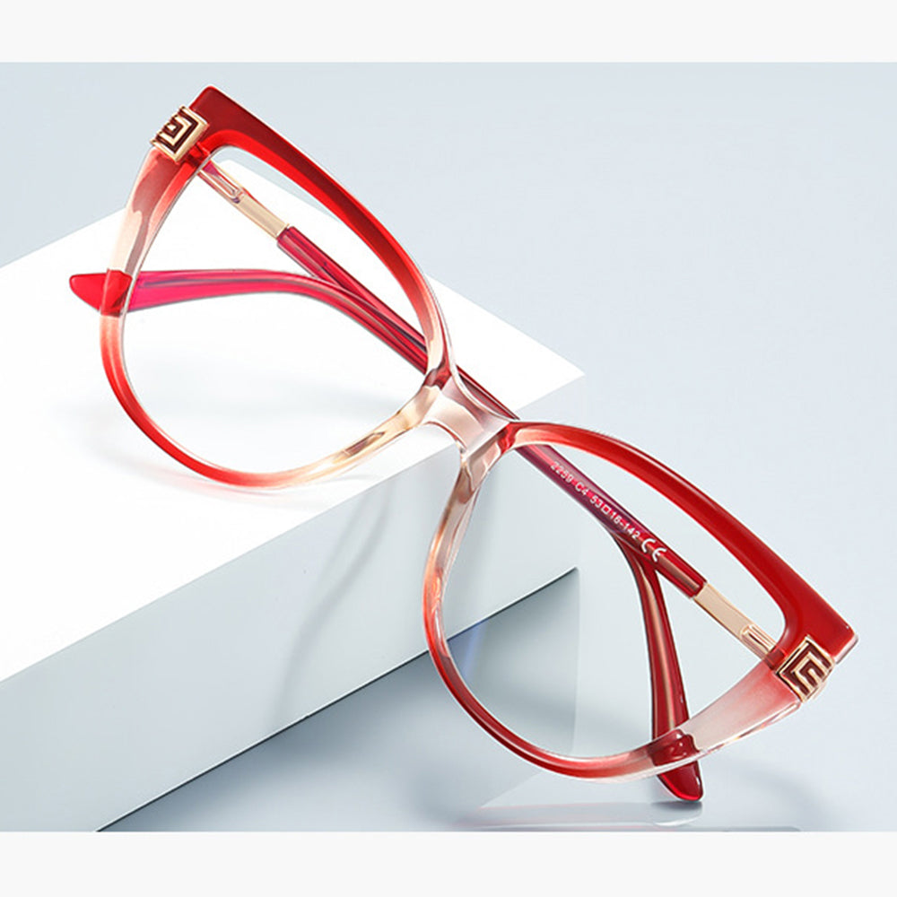 Ochelari De Calculator Dama Techsuit 2259, Anti-Blue Light, Rosii