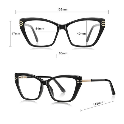 Ochelari De Calculator Dama Techsuit 2262, Anti-Blue Light, Negri