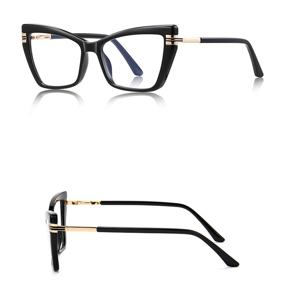 Ochelari De Calculator Dama Techsuit 2263, Anti-Blue Light, Negri