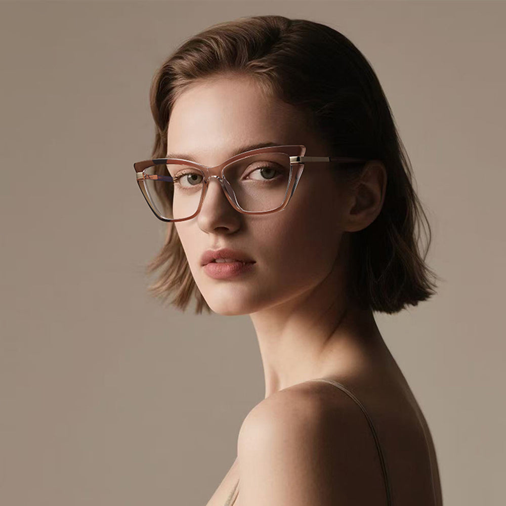 Ochelari De Calculator Dama Techsuit 2271, Anti-Blue Light, Negri