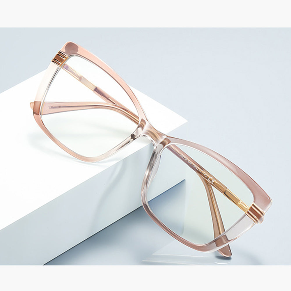 Ochelari De Calculator Dama Techsuit 2273, Anti-Blue Light, Maro