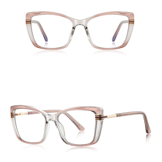 Ochelari De Calculator Dama Techsuit 2273, Anti-Blue Light, Maro Deschis