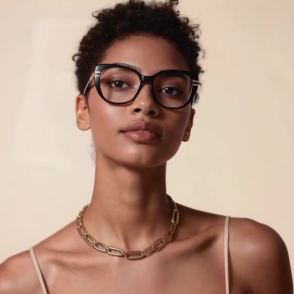 Ochelari De Calculator Dama Techsuit 2274, Anti-Blue Light, Negri