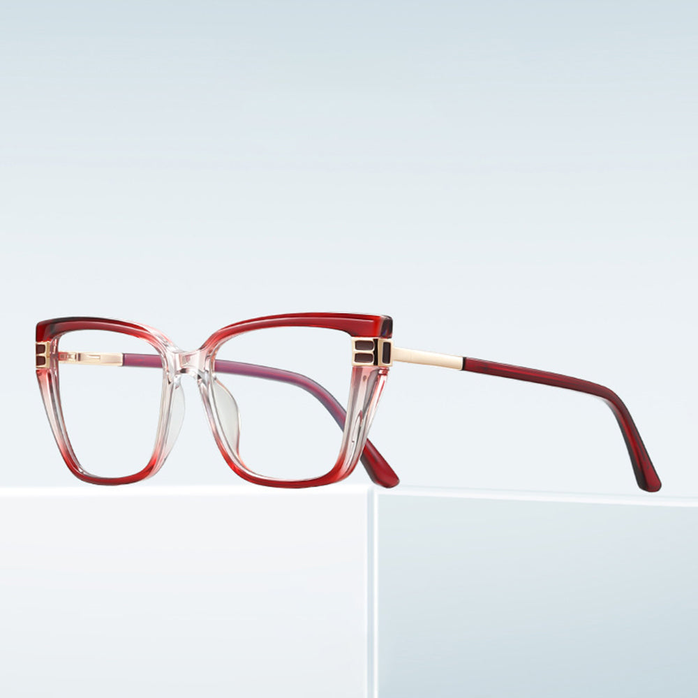 Ochelari De Calculator Dama Techsuit 2275, Anti-Blue Light, Negri Aurii