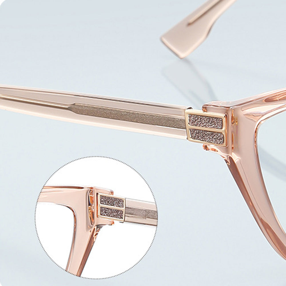 Ochelari De Calculator Dama Techsuit 2279, Anti-Blue Light, Maro