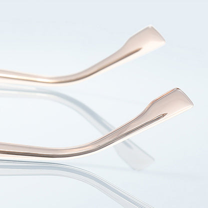 Ochelari De Calculator Dama Techsuit 2279, Anti-Blue Light, Maro Deschis