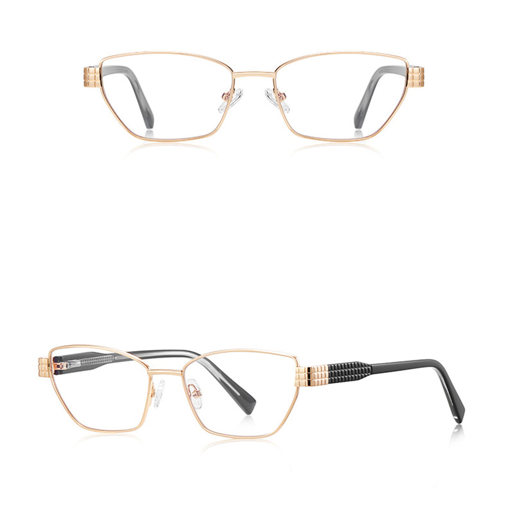 Ochelari De Calculator Dama Techsuit 3162, Anti-Blue Light, Aurii