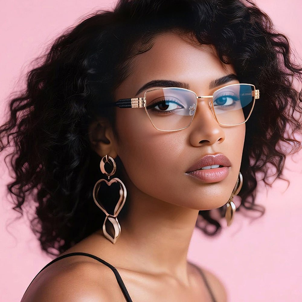 Ochelari De Calculator Dama Techsuit 3162, Anti-Blue Light, Negri