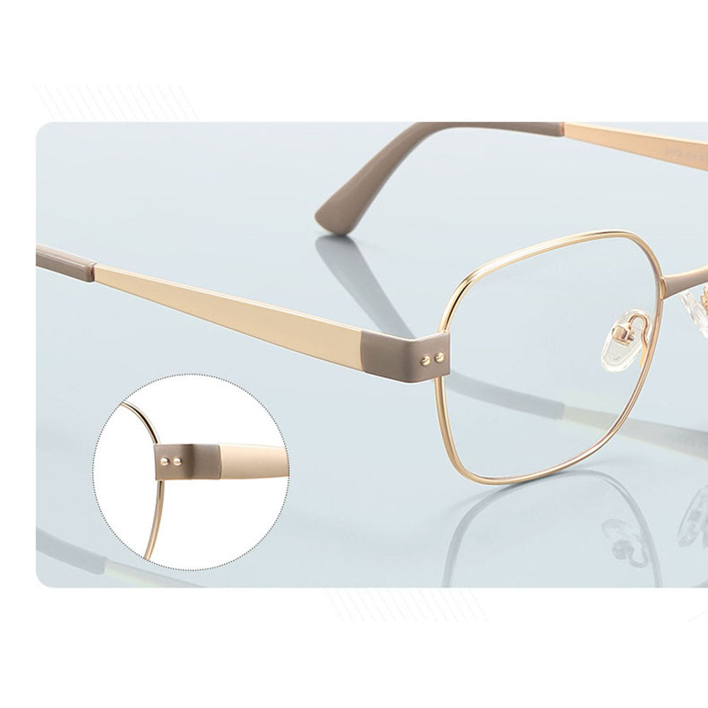 Ochelari De Calculator Dama Techsuit 3172, Anti-Blue Light, Roz Aurii