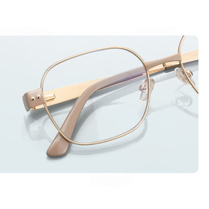 Ochelari De Calculator Dama Techsuit 3172, Anti-Blue Light, Roz Aurii