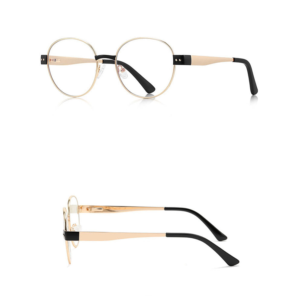 Ochelari De Calculator Dama Techsuit 3175, Anti-Blue Light, Aurii Negri
