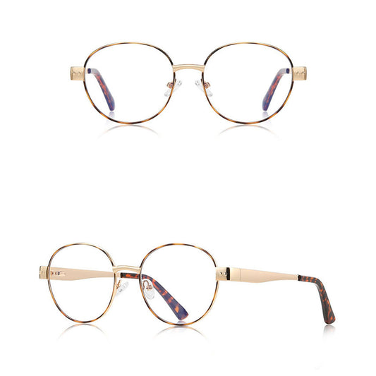 Ochelari De Calculator Dama Techsuit 3175, Anti-Blue Light, Aurii Print