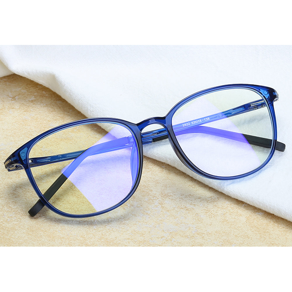 Ochelari De Calculator Dama Techsuit F2822, Anti-Blue Light, Albastri