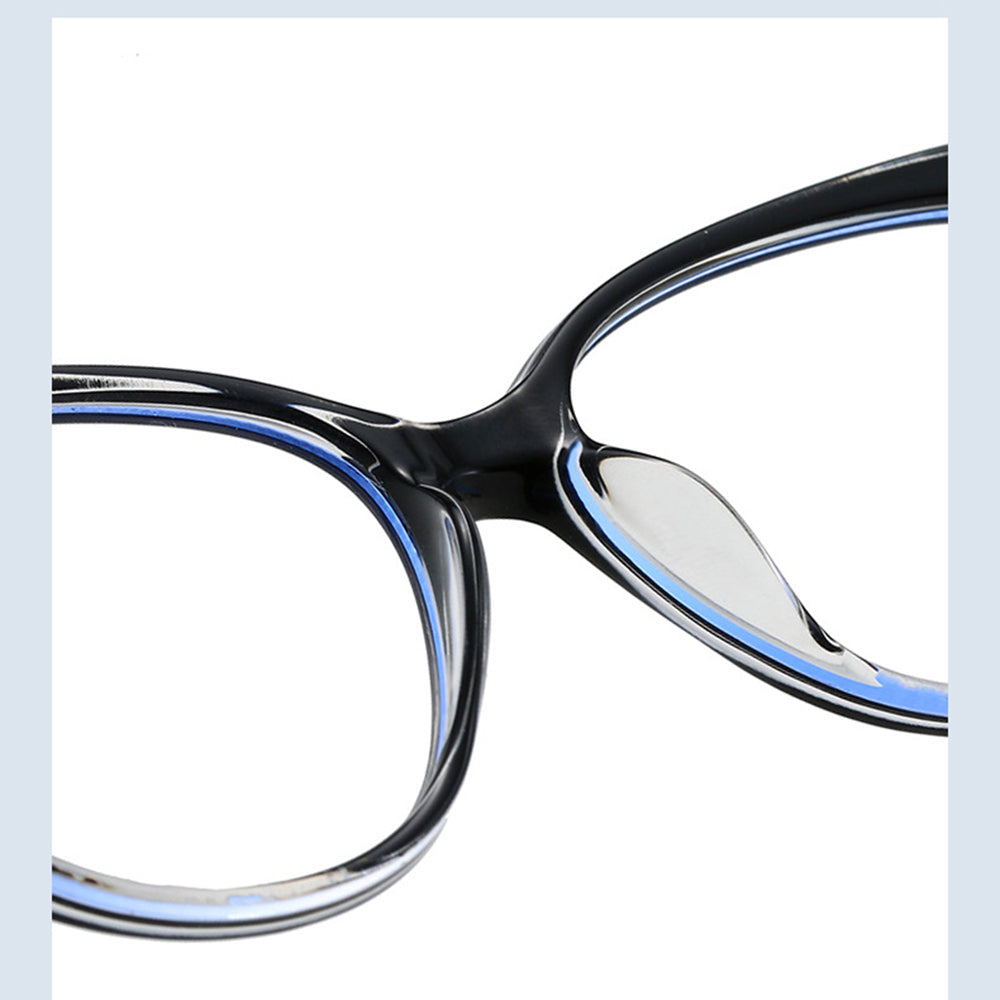 Ochelari De Calculator Dama Techsuit F5018-C42, Anti-Blue Light, Crem Maro