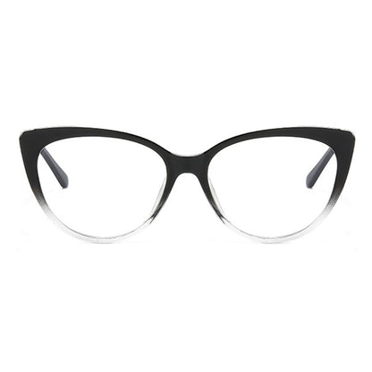 Ochelari De Calculator Dama Techsuit F5018-C7, Anti-Blue Light, Negri Transparenti