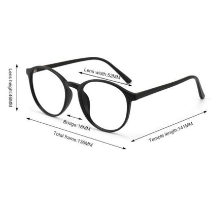 Ochelari De Calculator Dama Techsuit F8551-C3, Anti-Blue Light, Maro