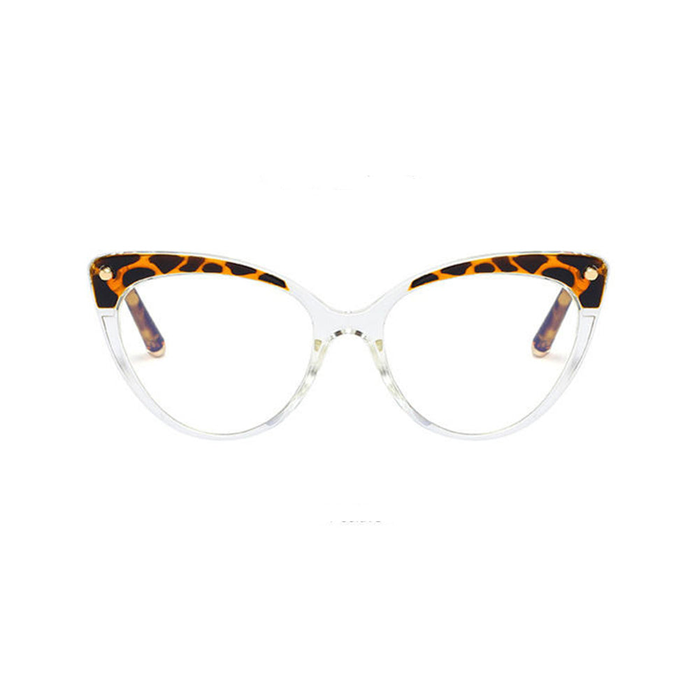 Ochelari De Calculator Dama Techsuit F93308, Anti-Blue Light, Negri Aurii Transparenti