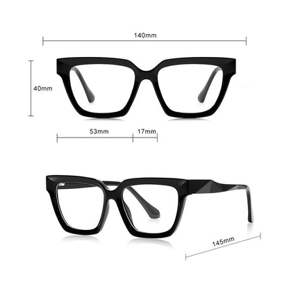 Ochelari De Calculator Dama Techsuit LS083, Anti-Blue Light, Negri