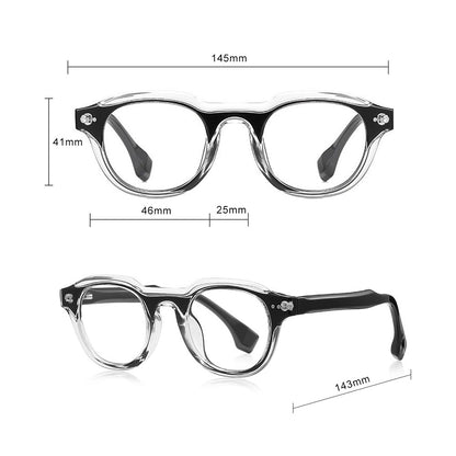 Ochelari De Calculator Dama Techsuit LS088, Anti-Blue Light, Gri Gradient