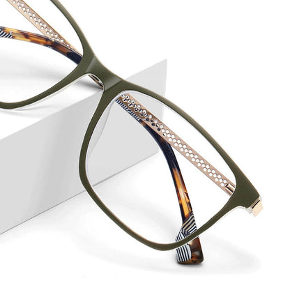 Ochelari De Calculator Dama Techsuit LS202, Anti-Blue Light, Maro