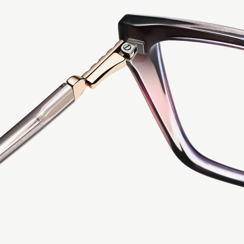 Ochelari De Calculator Dama Techsuit LS250, Anti-Blue Light, Roz Gradient