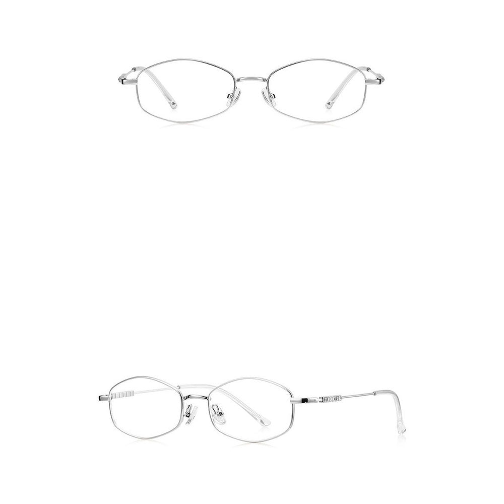 Ochelari De Calculator Dama Techsuit LS501, Anti-Blue Light, Argintii