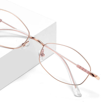 Ochelari De Calculator Dama Techsuit LS501, Anti-Blue Light, Argintii