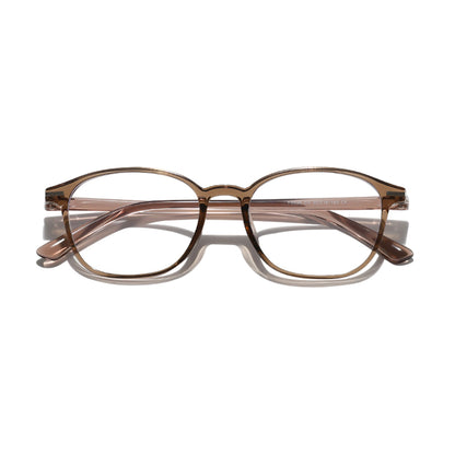 Ochelari De Calculator Unisex Techsuit 6635, Anti-Blue Light, Maro Deschis