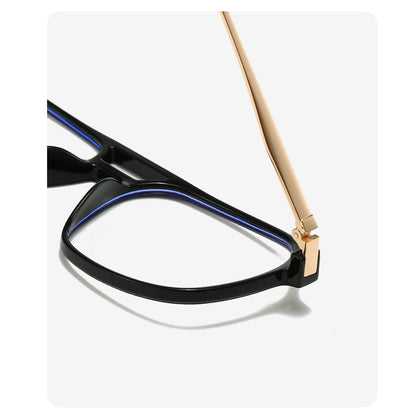 Ochelari De Calculator Unisex Techsuit 83092, Anti-Blue Light, Transparenti Argintii