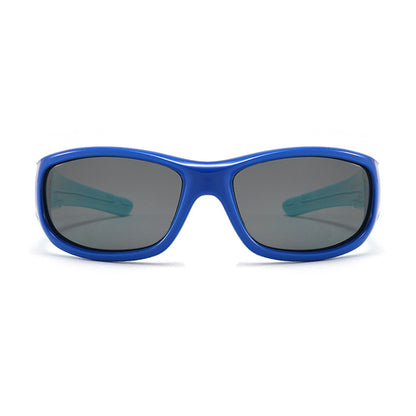 Ochelari De Soare Sport Copii Techsuit 800-C42, Polarizati, Roz Mov