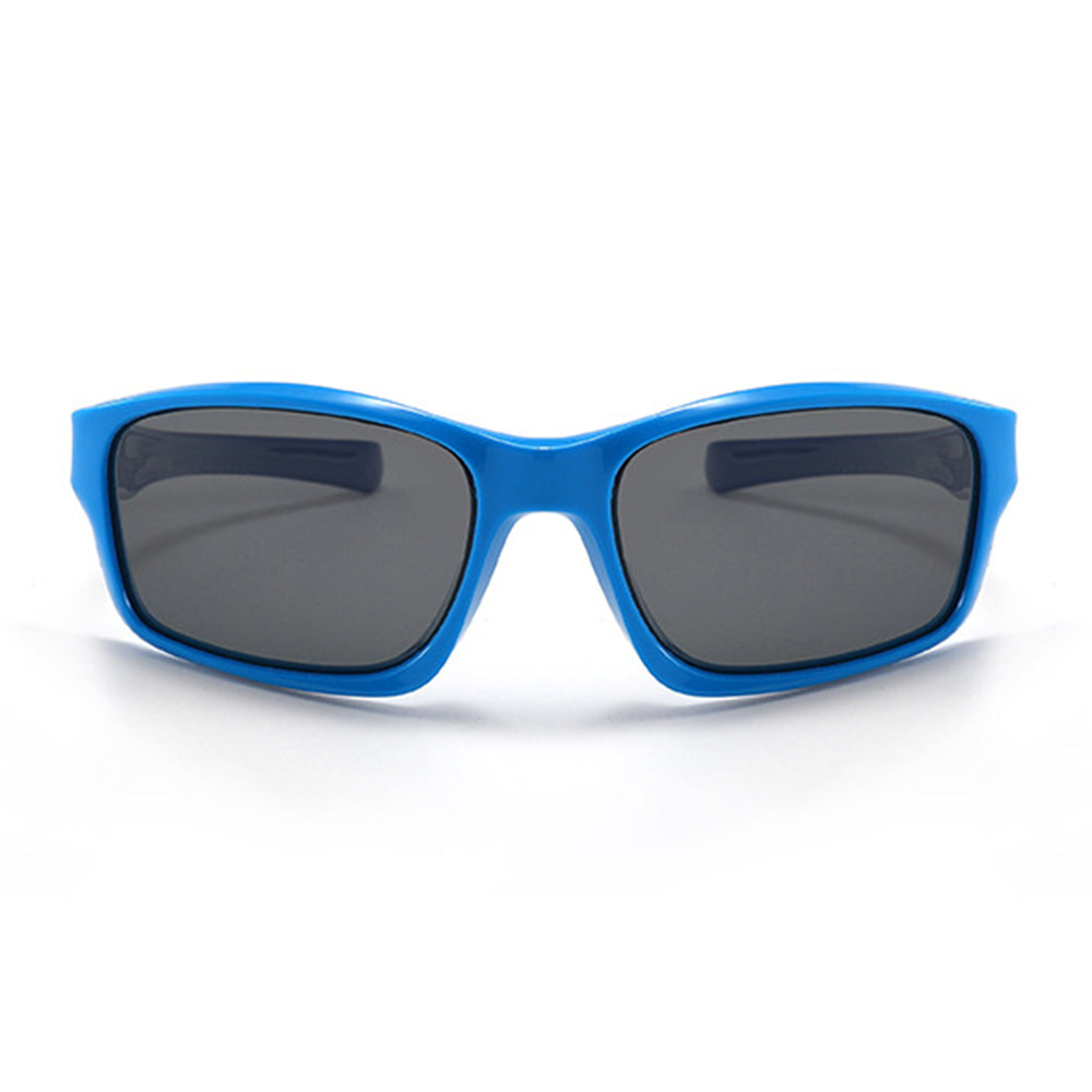Ochelari De Soare Sport Copii Techsuit 8202-C21, Polarizati, Bleumarin Roz