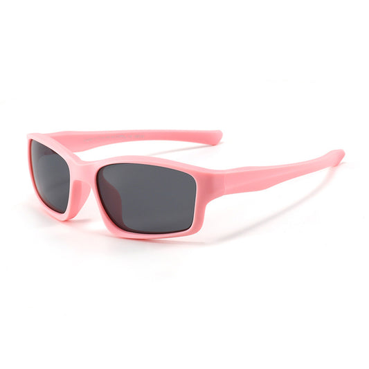 Ochelari De Soare Sport Copii Techsuit 8202-C22, Polarizati, Roz