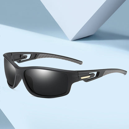 Ochelari De Ciclism Unisex Techsuit 201910, Polarizati, Negri Galbeni