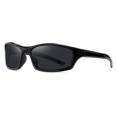 Ochelari De Ciclism Unisex Techsuit 24101, Polarizati, Negri