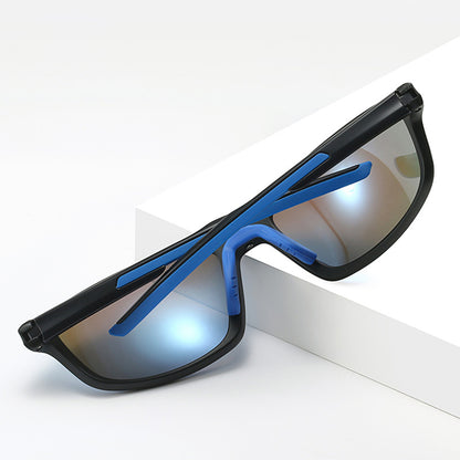 Ochelari De Ciclism Unisex Techsuit 3047, Protectie UV, Negri Transparenti