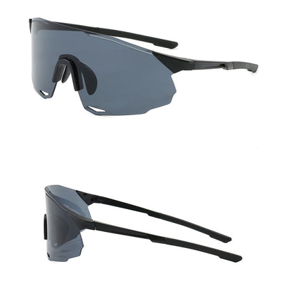 Ochelari De Ciclism Unisex Techsuit 8853, Negri Argintii