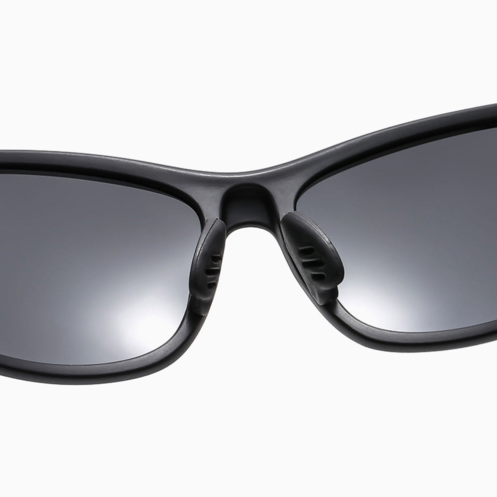 Ochelari De Ciclism Unisex Techsuit 9309, Polarizati, Negri Albastri