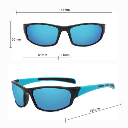 Ochelari De Ciclism Unisex Techsuit 9937, Negri Verzi