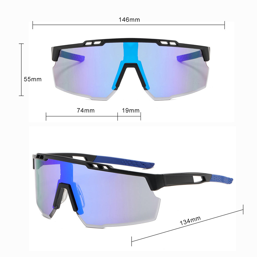 Ochelari De Ciclism Unisex Techsuit 9963, Negri