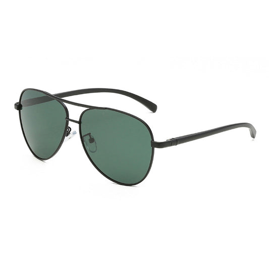 Ochelari De Soare Barbati Techsuit 2150, Polarizati, Protectie UV, Negri Verzi