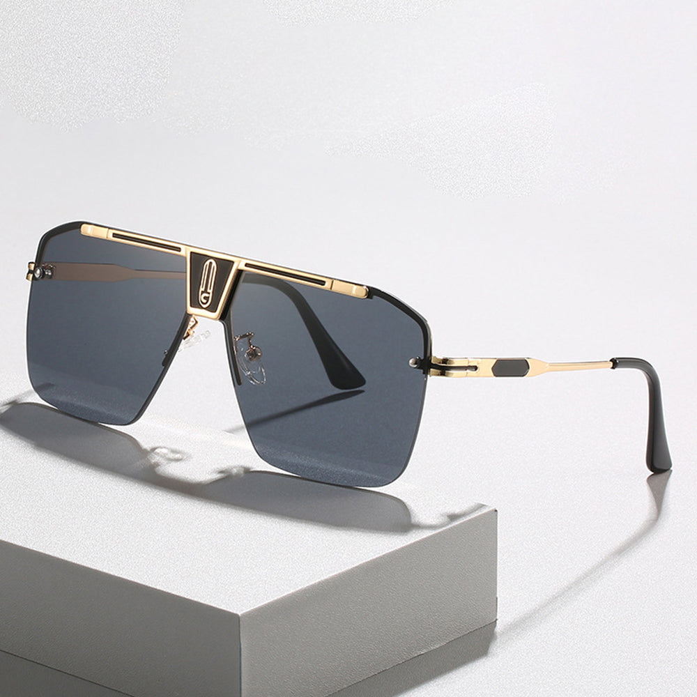 Ochelari De Soare Barbati Techsuit 2576, Aurii Verzi Maro