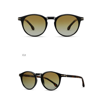 Ochelari De Soare Barbati Techsuit 31235, Polarizati, Negri Galbeni