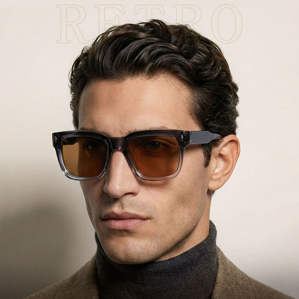 Ochelari De Soare Barbati Techsuit 31246, Polarizati, Protectie UV, Maro Bleu